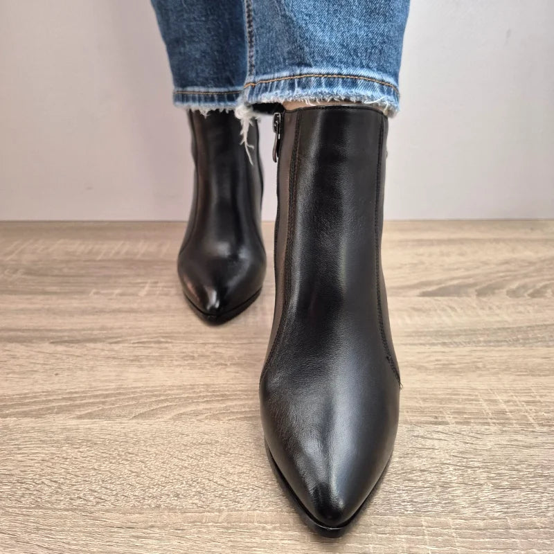 GHETE ELEGANTE DAMA FORMAZIONE 5580-66 NEGRE - imagine 5