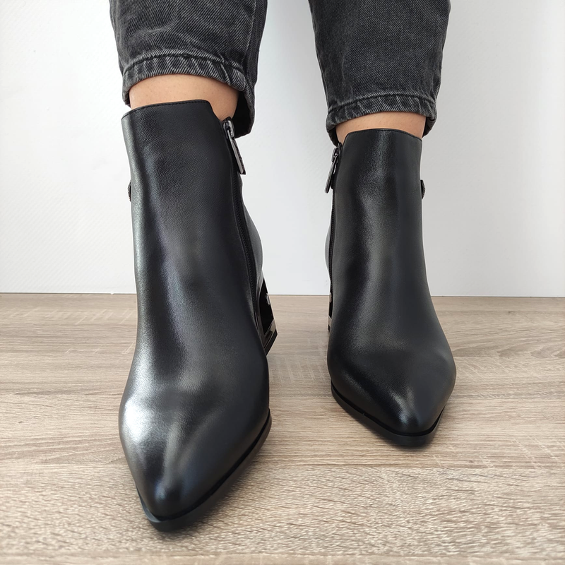 GHETE ELEGANTE DAMA JOSE SIMON K45-110 NEGRE - imagine 5