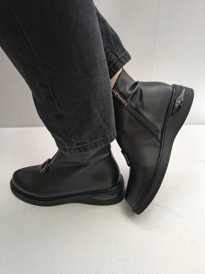 GHETE ELEGANTE DAMA KARISMA 70002B 01-N NEGRE