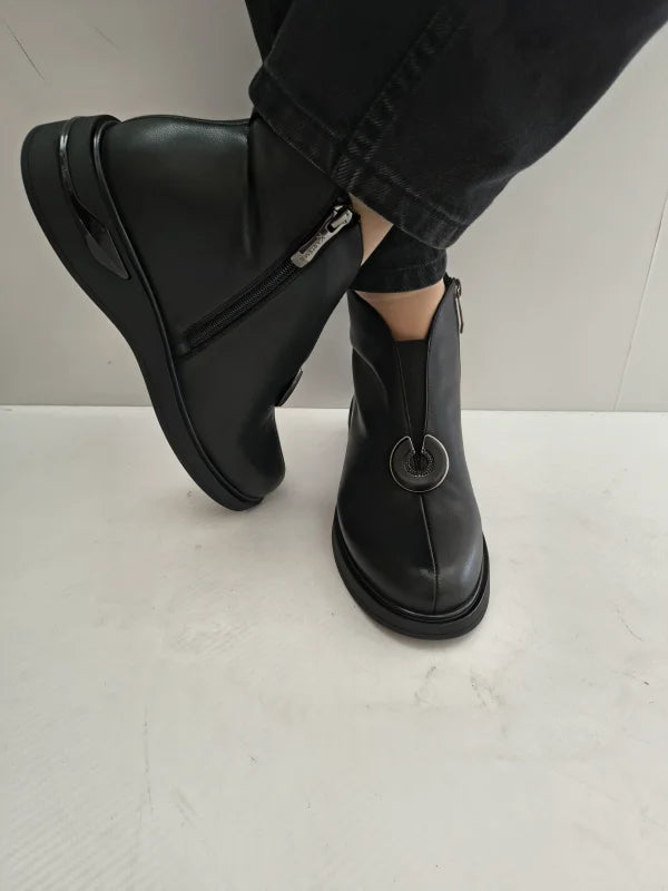 GHETE ELEGANTE DAMA KARISMA 70002B 01-N NEGRE