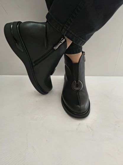 GHETE ELEGANTE DAMA KARISMA 70002B 01-N NEGRE