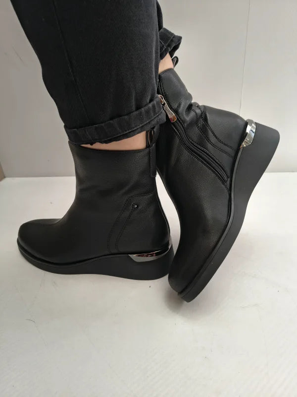 GHETE ELEGANTE DAMA KARISMA 70021A 01-N NEGRE