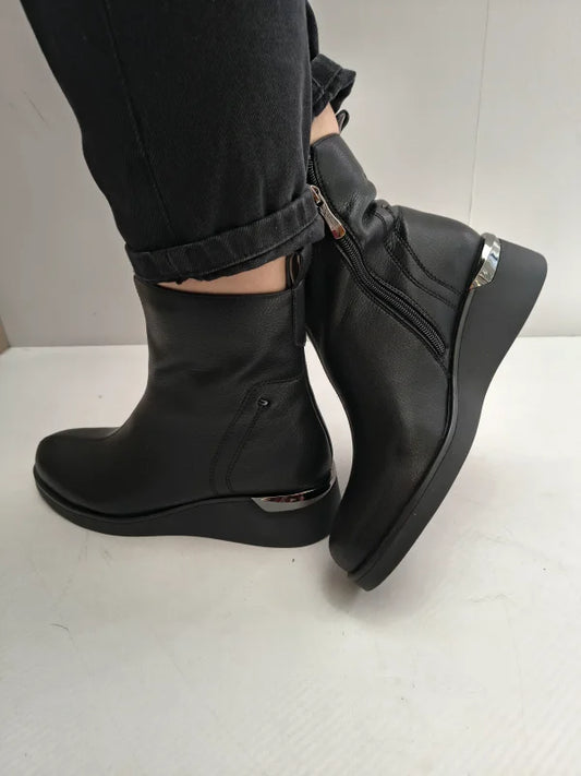 GHETE ELEGANTE DAMA KARISMA 70021A 01-N NEGRE