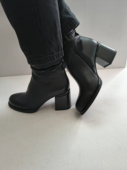 GHETE ELEGANTE DAMA KARISMA 70025A 01-N NEGRE