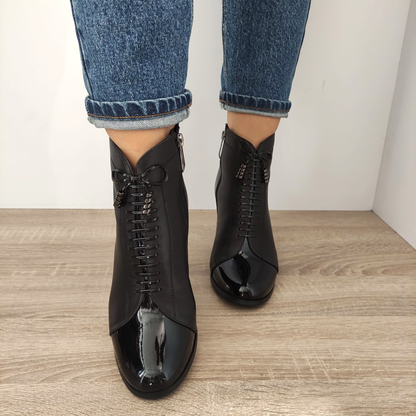GHETE ELEGANTE DAMA KARISMA H5360-4-782-1 01-N NEGRE