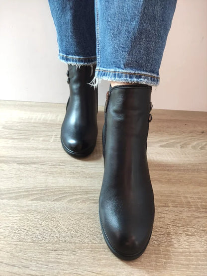 GHETE ELEGANTE DAMA PASS 430001A 01-N NEGRE