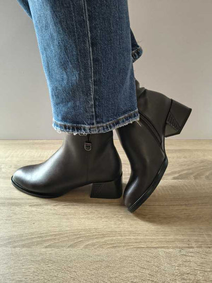 GHETE ELEGANTE DAMA PASS 5653-Z001-2 MARO INCHIS