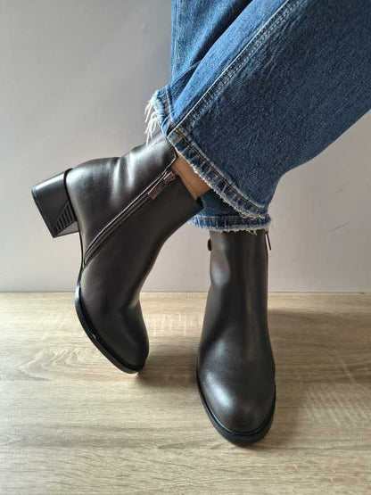 GHETE ELEGANTE DAMA PASS 5653-Z001-2 MARO INCHIS