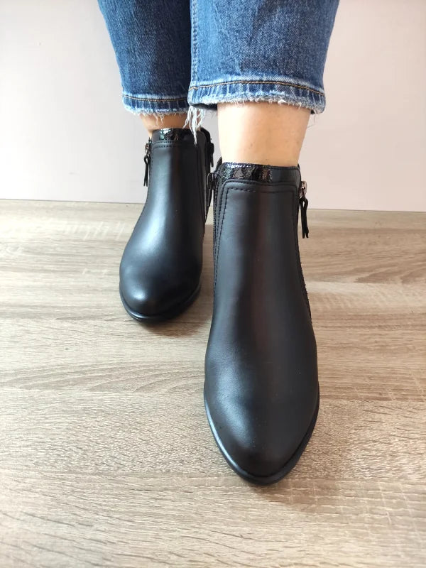 GHETE ELEGANTE DAMA REMONTE R5172-00 NEGRE