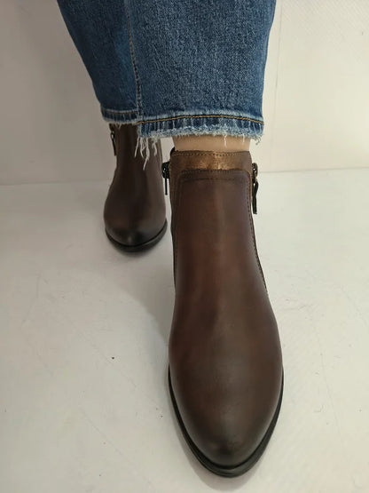 GHETE ELEGANTE DAMA REMONTE R5172-23 MARO + MARO METALIC