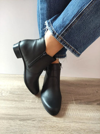 GHETE ELEGANTE DAMA RIEKER Y0797-00 NEGRE