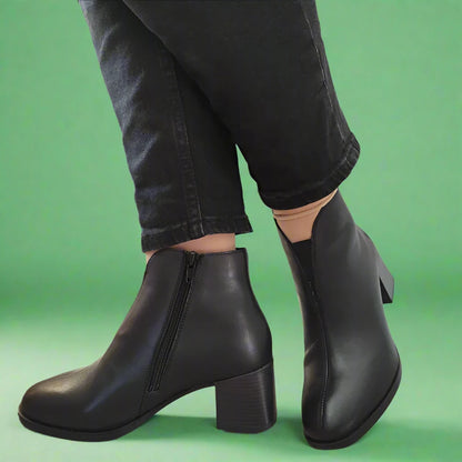 GHETE ELEGANTE DAMA REMONTE D0V81-00 NEGRE