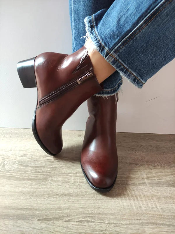 GHETE ELEGANTE DAMA TAMARIS 25366-45 311 MARO MUSCAT - imagine 5