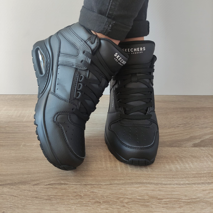 GHETE SPORT ADOLESCENTI ( DAMA / BARBATI ) SKECHERS 177099 NEGRE