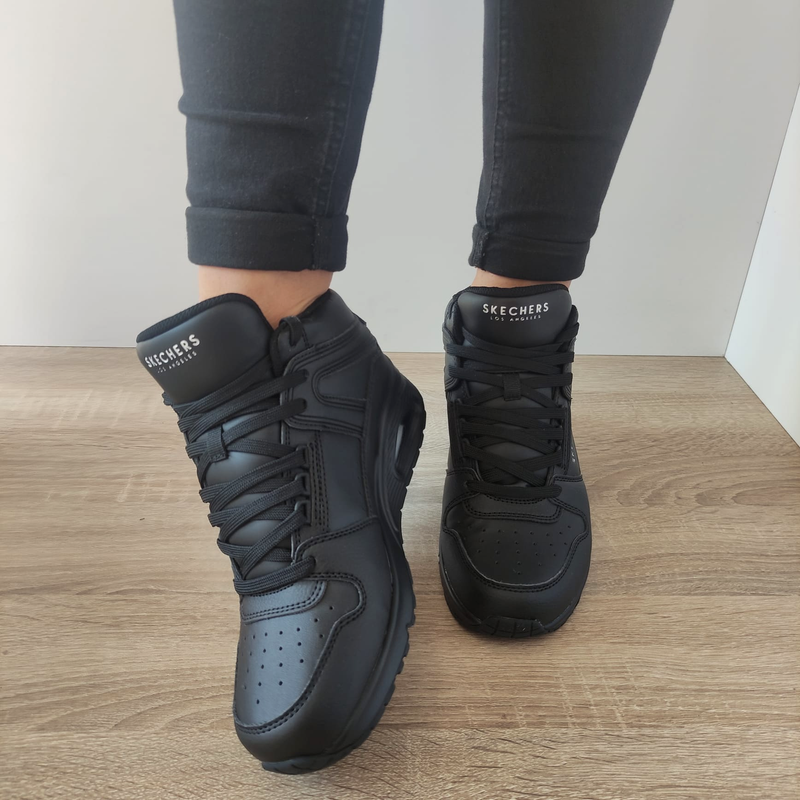 GHETE SPORT ADOLESCENTI ( DAMA / BARBATI ) SKECHERS 177099 NEGRE - imagine 5