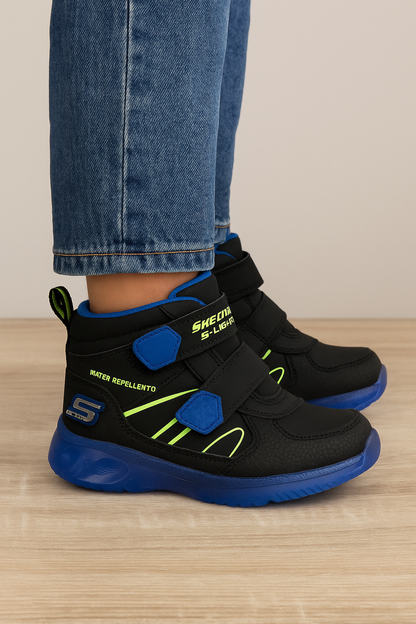 GHETE COPII SKECHERS 407613N BBLM