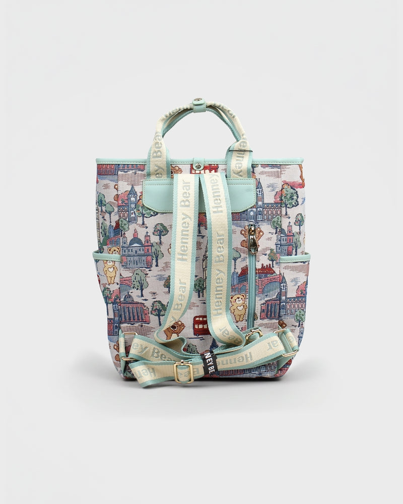 RUCSAC DAMA HENNEY BEAR H-1141 LONDON BRIDGE - imagine 2