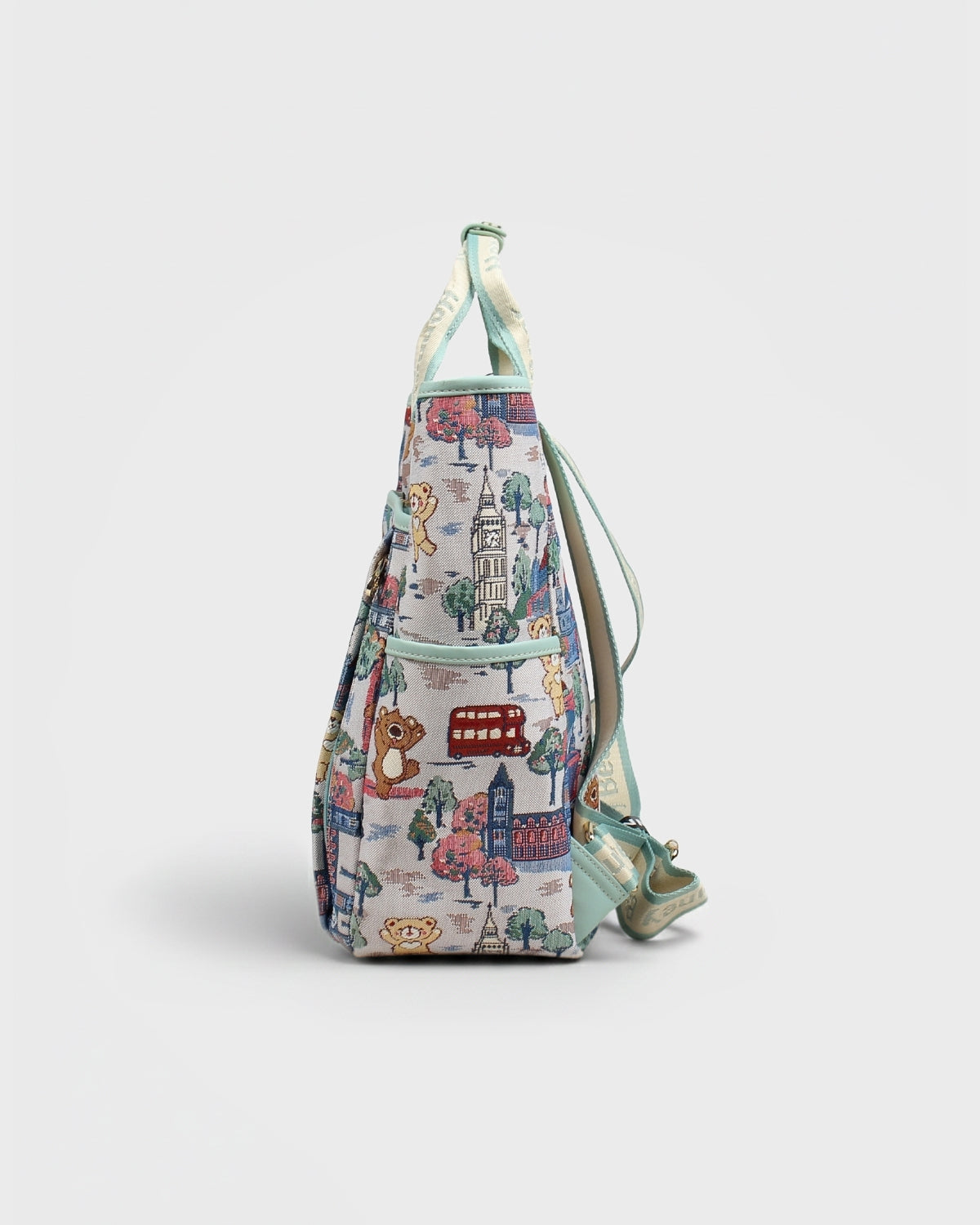 RUCSAC DAMA HENNEY BEAR H-1141 LONDON BRIDGE - imagine 3