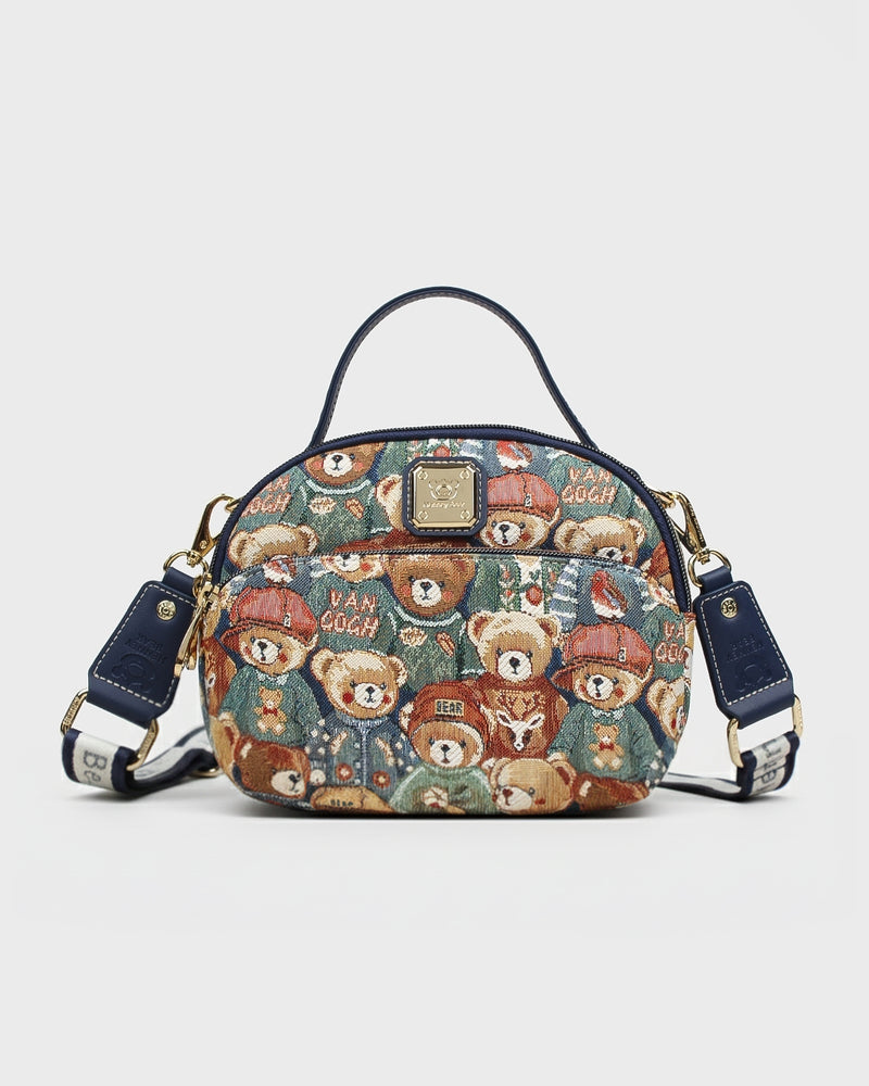GEANTA DAMA HENNEY BEAR H-1197 GREEN BEAR