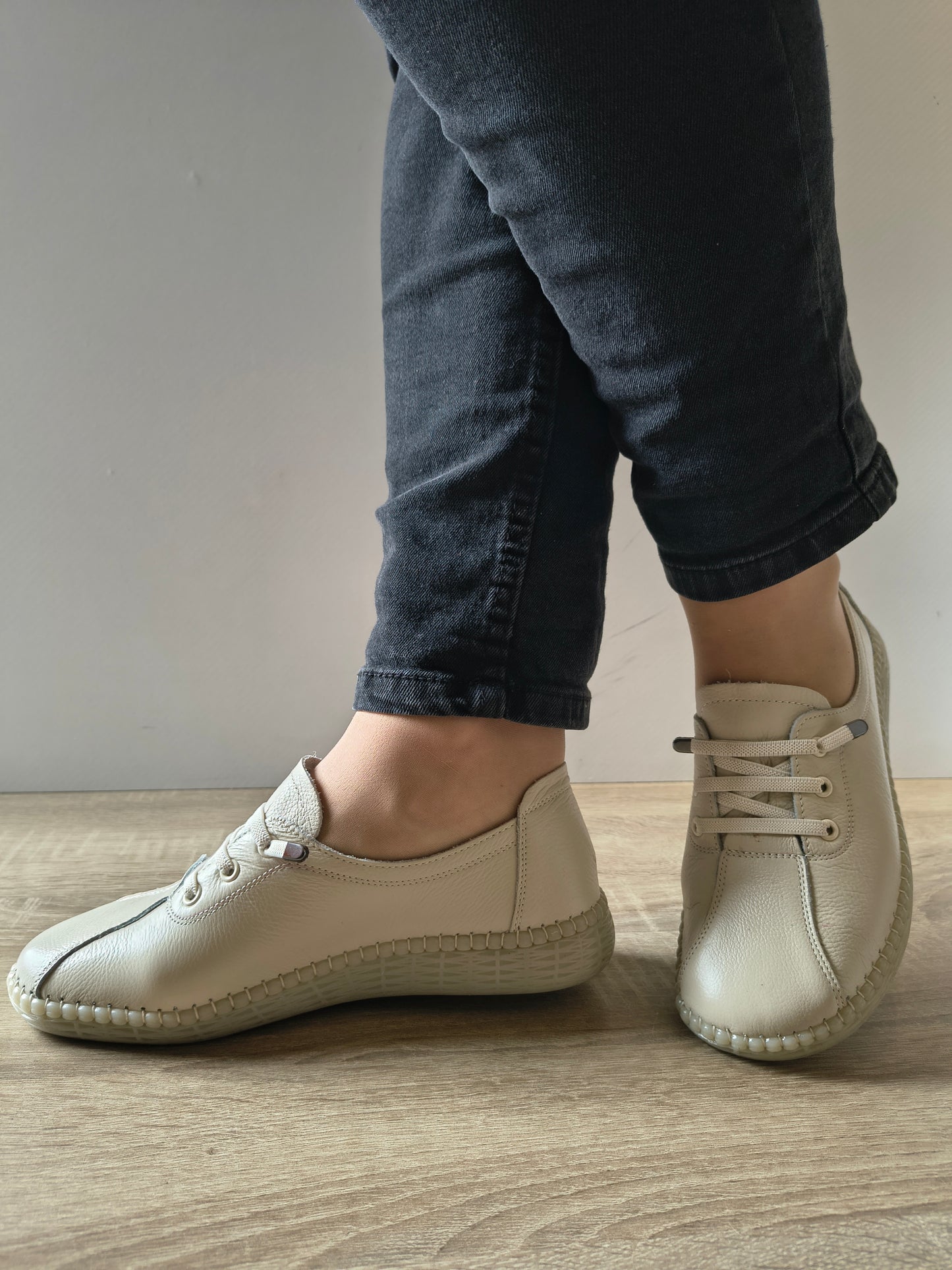 PANTOFI CASUAL DAMA FORMAZIONE 2810 CREM
