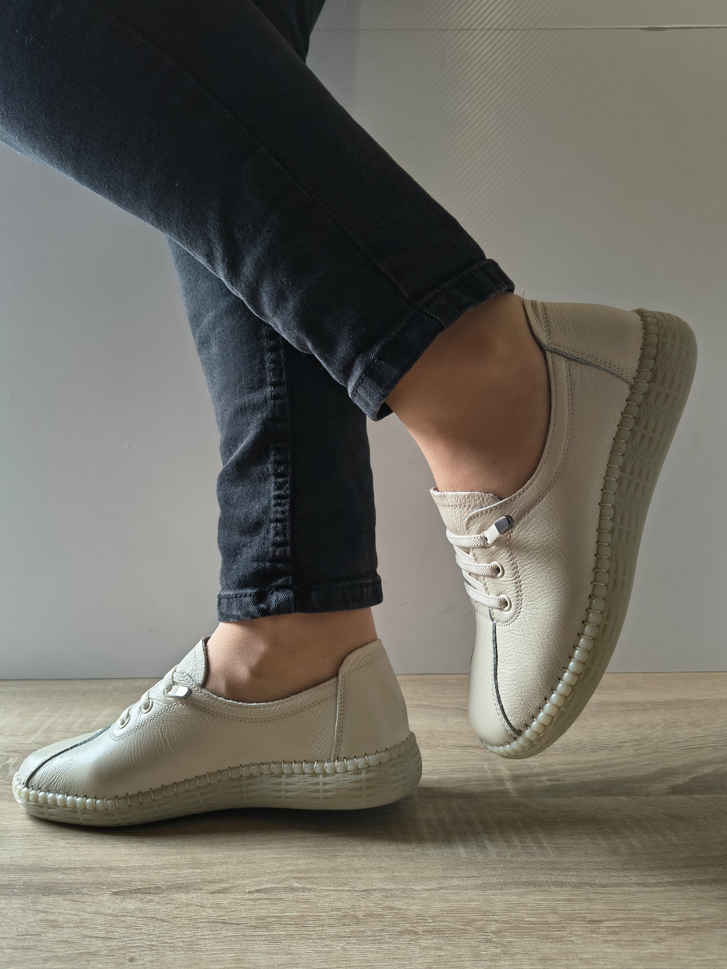 PANTOFI CASUAL DAMA FORMAZIONE 2810 CREM