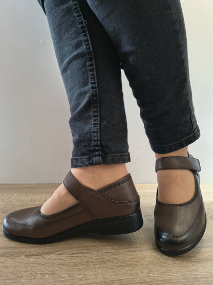 PANTOFI CASUAL DAMA FORMAZIONE 6601 COFFEE