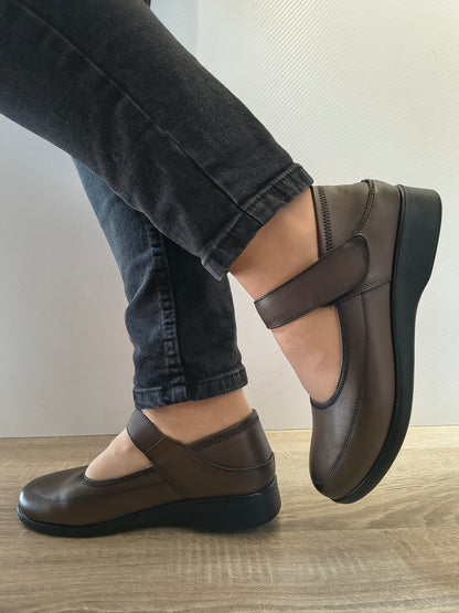 PANTOFI CASUAL DAMA FORMAZIONE 6601 COFFEE