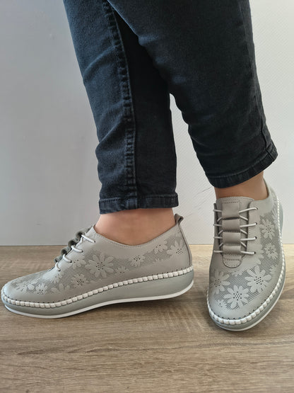 PANTOFI CASUAL DAMA BIO FLEX 023 NY-116 GRI