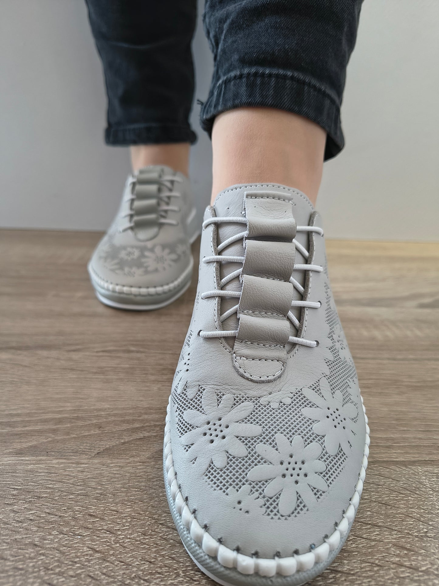 PANTOFI CASUAL DAMA BIO FLEX 023 NY-116 GRI