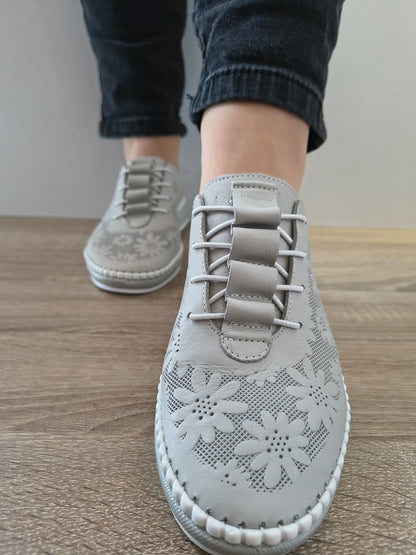 PANTOFI CASUAL DAMA BIO FLEX 023 NY-116 GRI