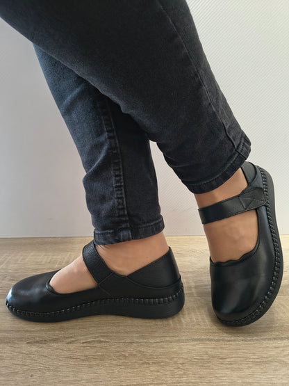 PANTOFI CASUAL DAMA FORMAZIONE 9683 NEGRU