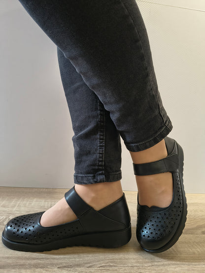 PANTOFI CASUAL DAMA FORMAZIONE 80-27 NEGRU