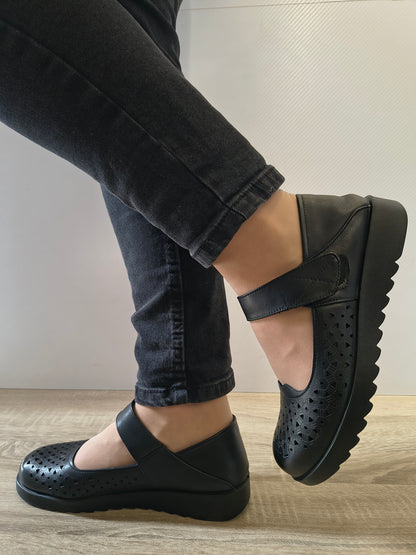 PANTOFI CASUAL DAMA FORMAZIONE 80-27 NEGRU