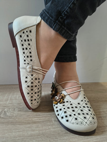 PANTOFI CASUAL DAMA FORMAZIONE 20259-2 CREM