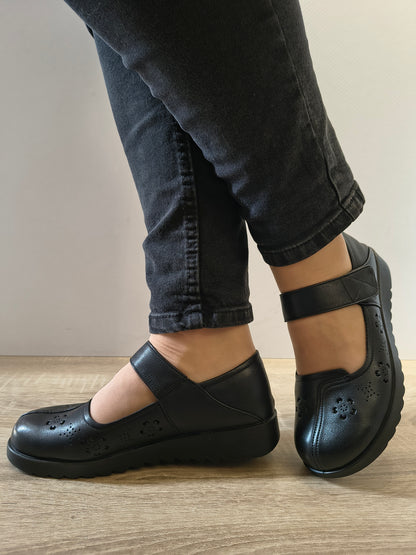 PANTOFI CASUAL DAMA FORMAZIONE 80-131 NEGRU