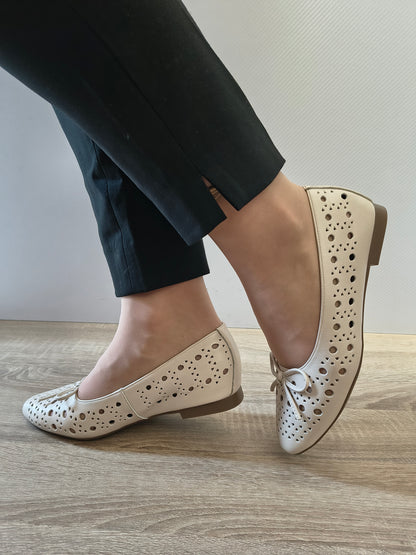 PANTOFI CASUAL DAMA FORMAZIONE 21755 CREM