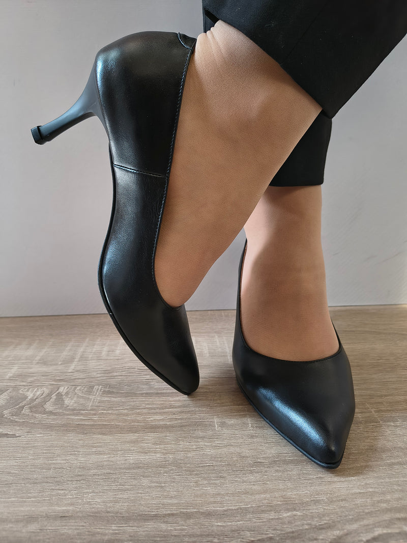 PANTOFI ELEGANTI DAMA ANTONIO 5420 NEGRU - imagine 5