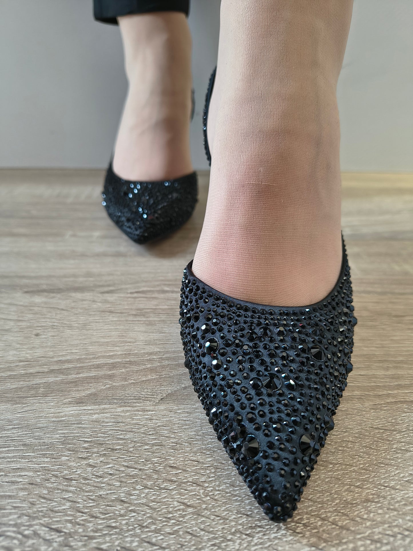 PANTOFI ELEGANTI DAMA TAMARIS 22457-44 043 NEGRU GLAM