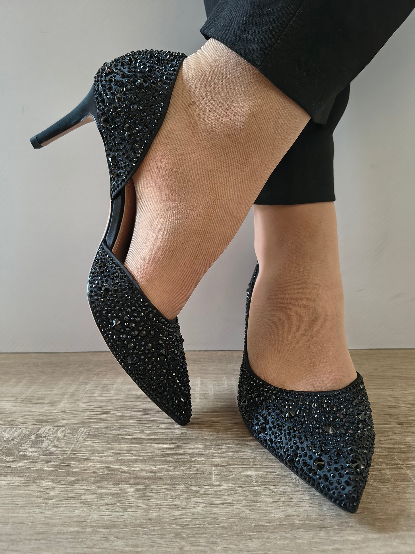 PANTOFI ELEGANTI DAMA TAMARIS 22457-44 043 NEGRU GLAM