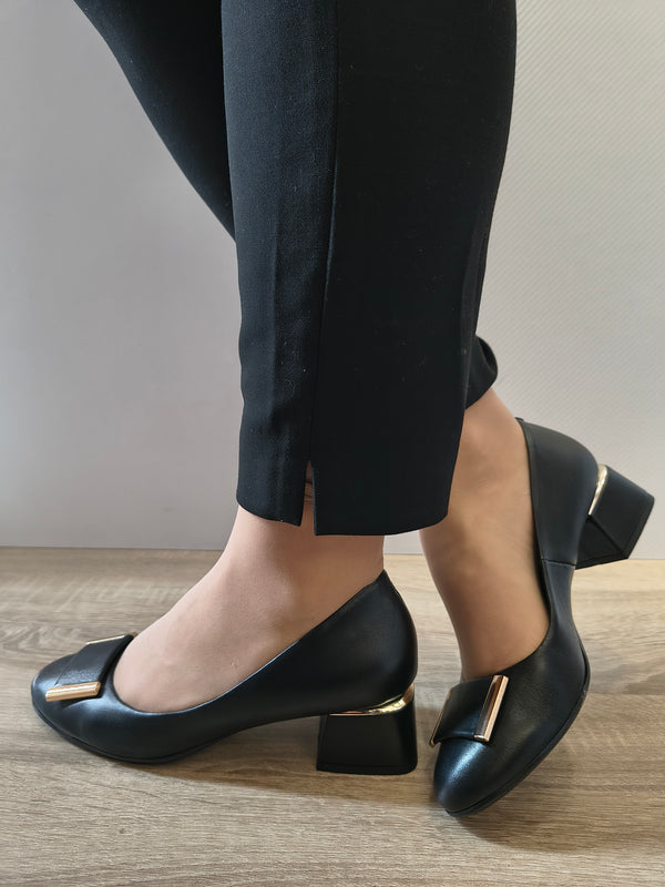 PANTOFI ELEGANTI DAMA AGA 01891 2198 000 NEGRU - imagine 3