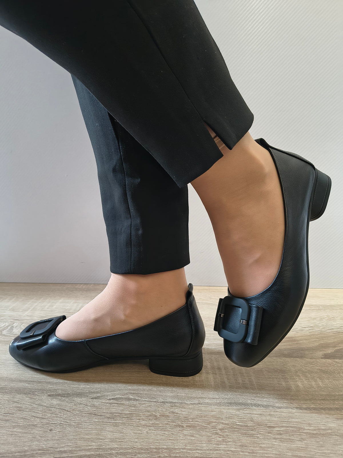 PANTOFI CASUAL DAMA FORMAZIONE 510-1 NEGRU - imagine 6