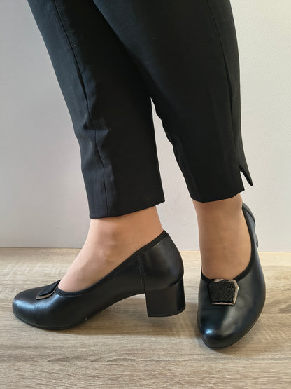 PANTOFI ELEGANTI DAMA GALANT 3019 NEGRU B/FNS