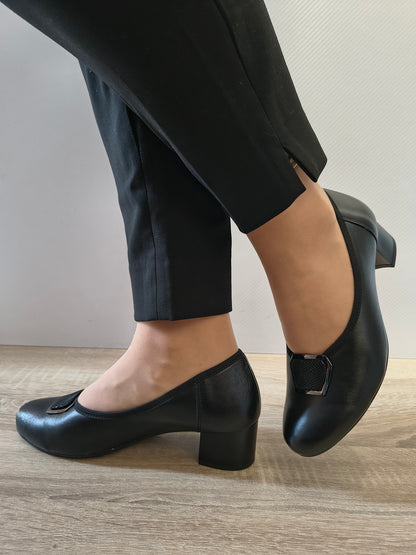 PANTOFI ELEGANTI DAMA GALANT 3019 NEGRU B/FNS