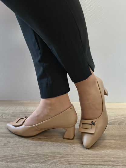 PANTOFI ELEGANTI DAMA FORMAZIONE 588-2 APRICOT