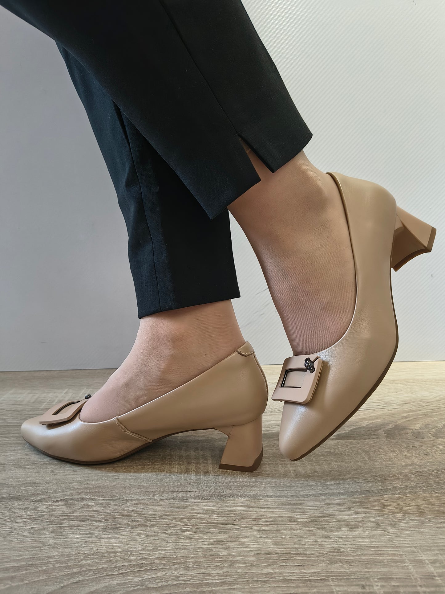 PANTOFI ELEGANTI DAMA FORMAZIONE 588-2 APRICOT