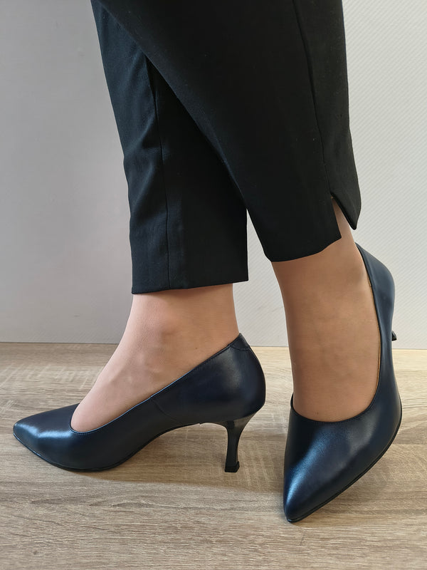 PANTOFI ELEGANTI DAMA ANTONIO 5420 BLEUMARIN - imagine 2