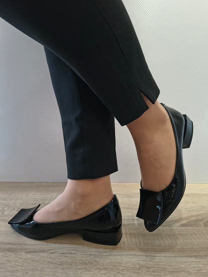 PANTOFI CASUAL DAMA DOGATI 101 1131 NEGRU LAC