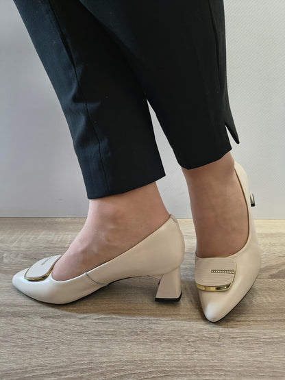 PANTOFI ELEGANTI DAMA FORMAZIONE 6166050 CREM