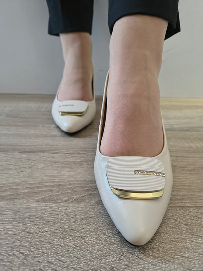 PANTOFI ELEGANTI DAMA FORMAZIONE 6166050 CREM