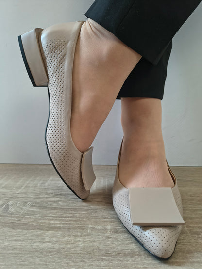 PANTOFI CASUAL DAMA DOGATI 101 1131 NUDE